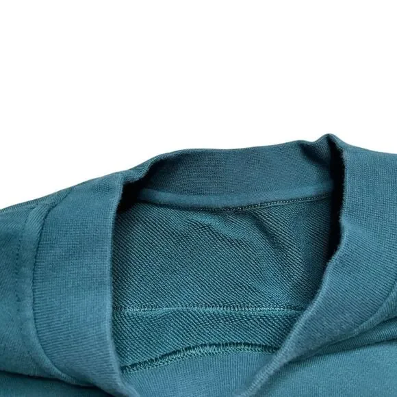 LULULEMON Perfectly Oversized Crew French Terry Jasper Green Size 8 - Picture 7 of 7